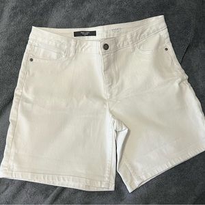 Simply Vera Vera Wang Women's White Denim Shorts